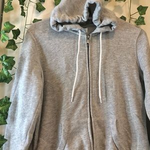 Zip Up Long Sleeve Hoodie